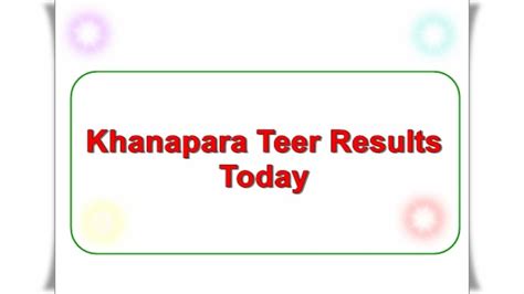 khanapara mmaa teer result today|2nd Round Result.